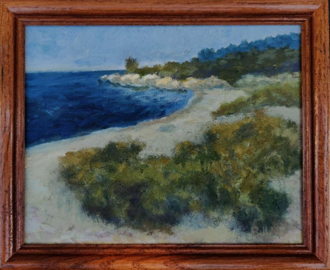 Warwick Beach 9.5x11.5" Oil